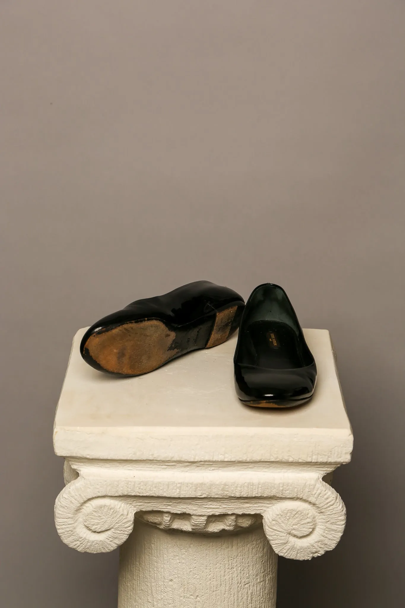 LOUIS VUITTON Patent Leather Ballet Flats