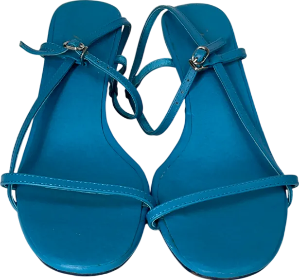 Orgiginal corium Sky Blue Ankle Strap Sandals UK 4 EU 37 👠