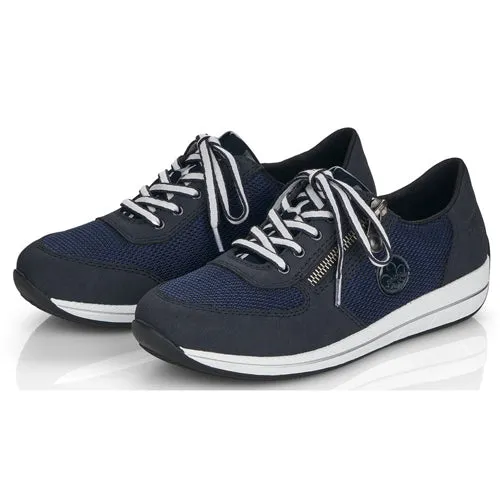 Rieker Trainers - N1111-14  - Navy