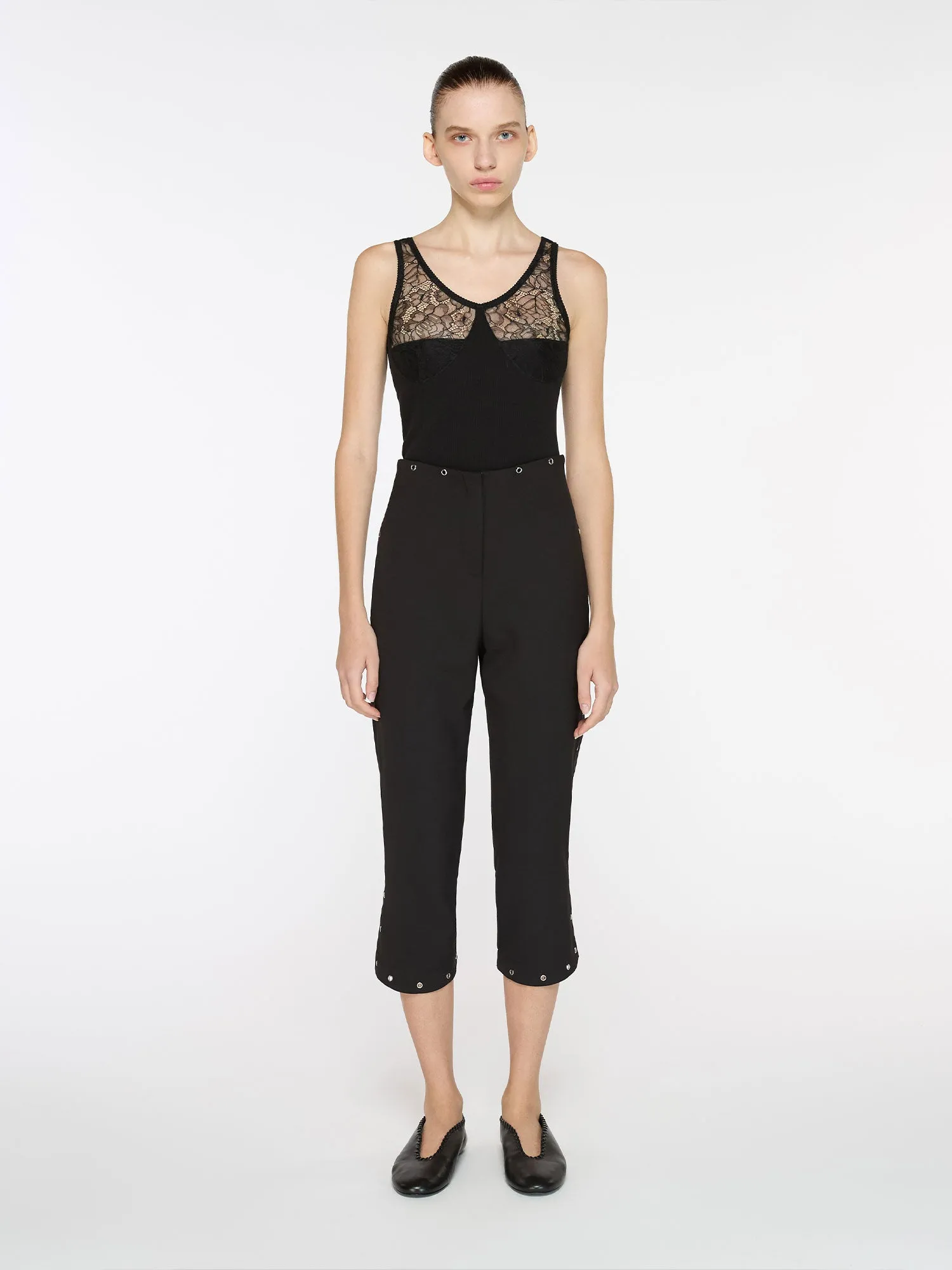 Tommy Ballet Flat | Black