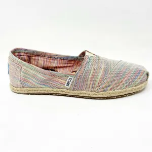 Toms Classics Baxter Womens Slip On Casual Canvas Flat Shoes