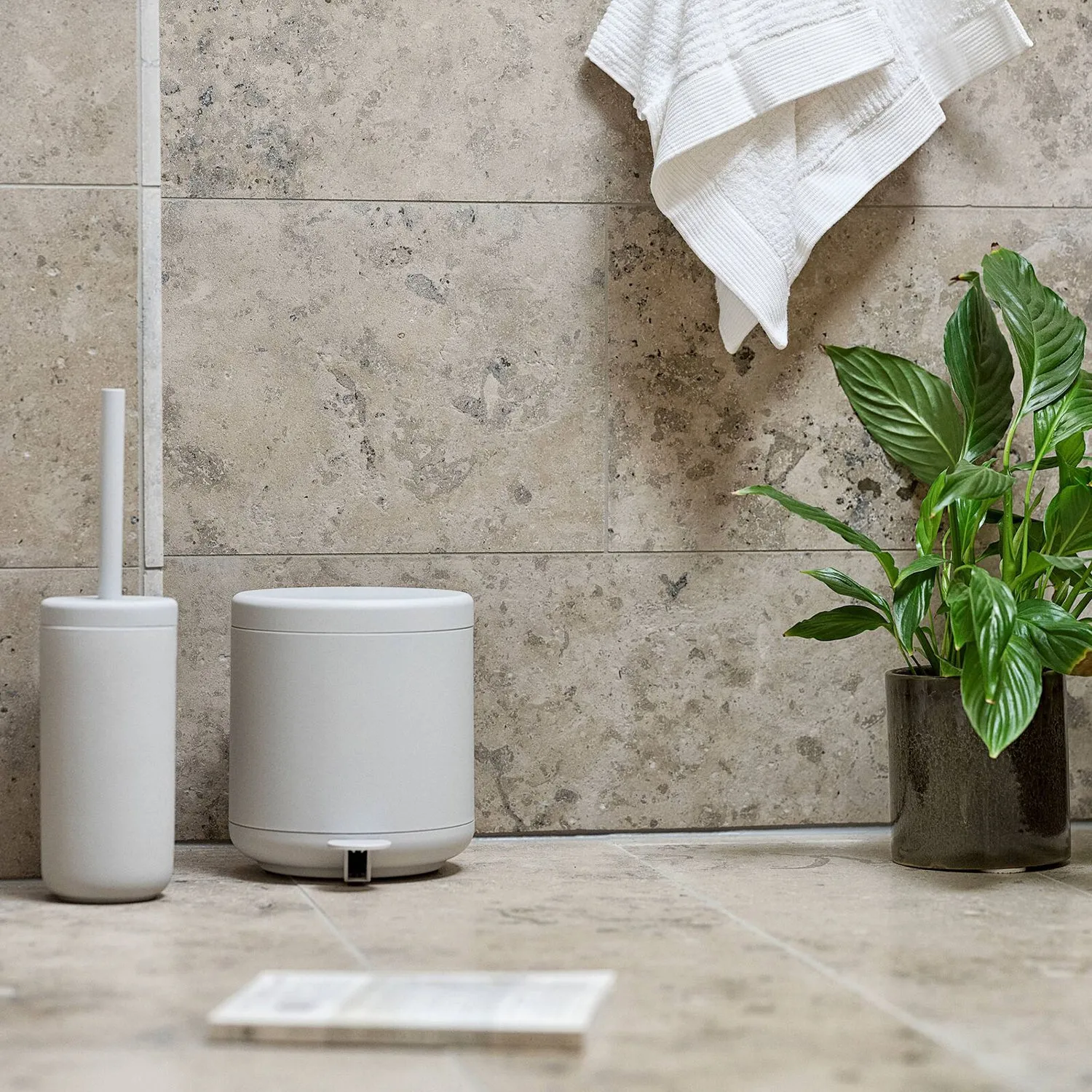 zone denmark | ume toilet brush | soft grey